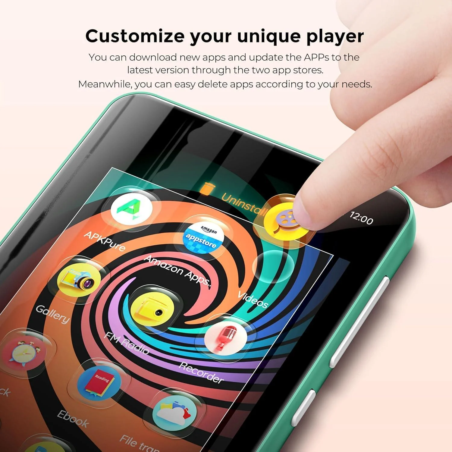 INNIOASIS G3 Wireless MP3 Player | Streaming via Spotify, Amazon Music - Image 6