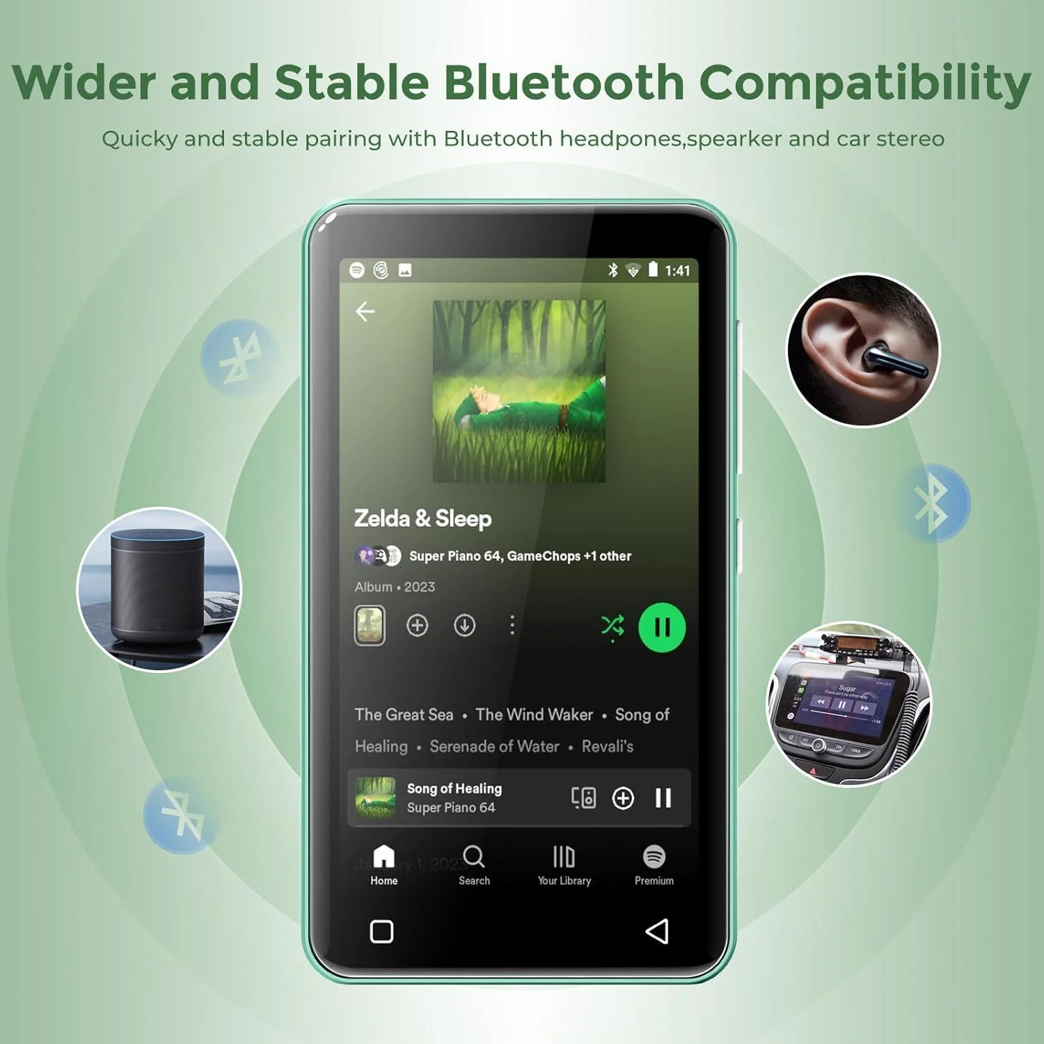 innioasis G1  Multi-feature Streaming MP3 Player 80GB - Image 6