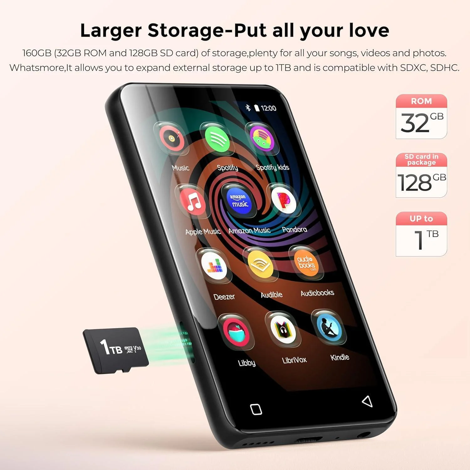 INNIOASIS G3 Streaming MP3 Player 【Supports Spotify, Pandora, and Amazon Music】 - Image 10