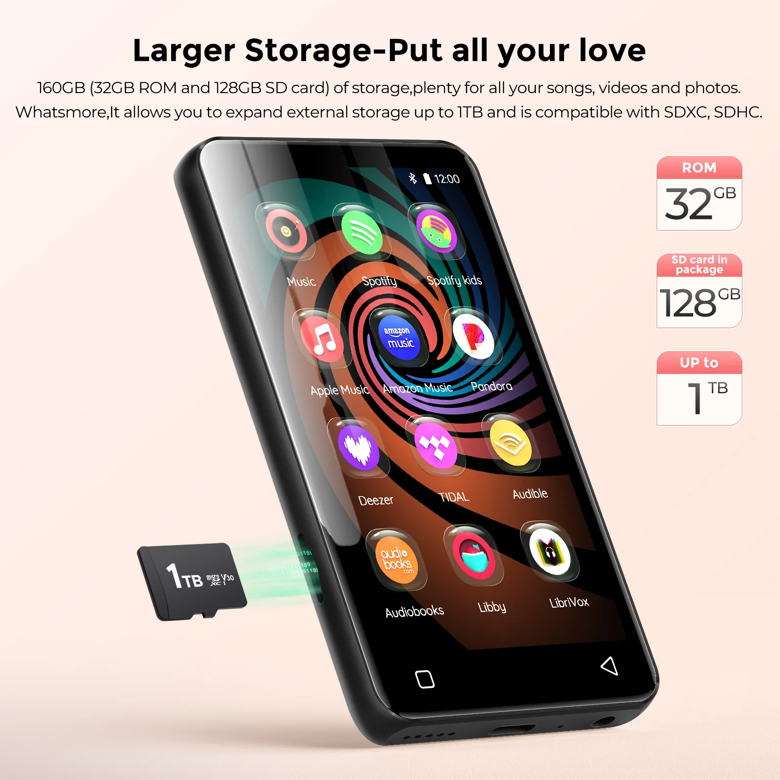 INNIOASIS G3 Streaming MP3 Player 【Supports Spotify, Pandora, and Amazon Music】 - Image 6