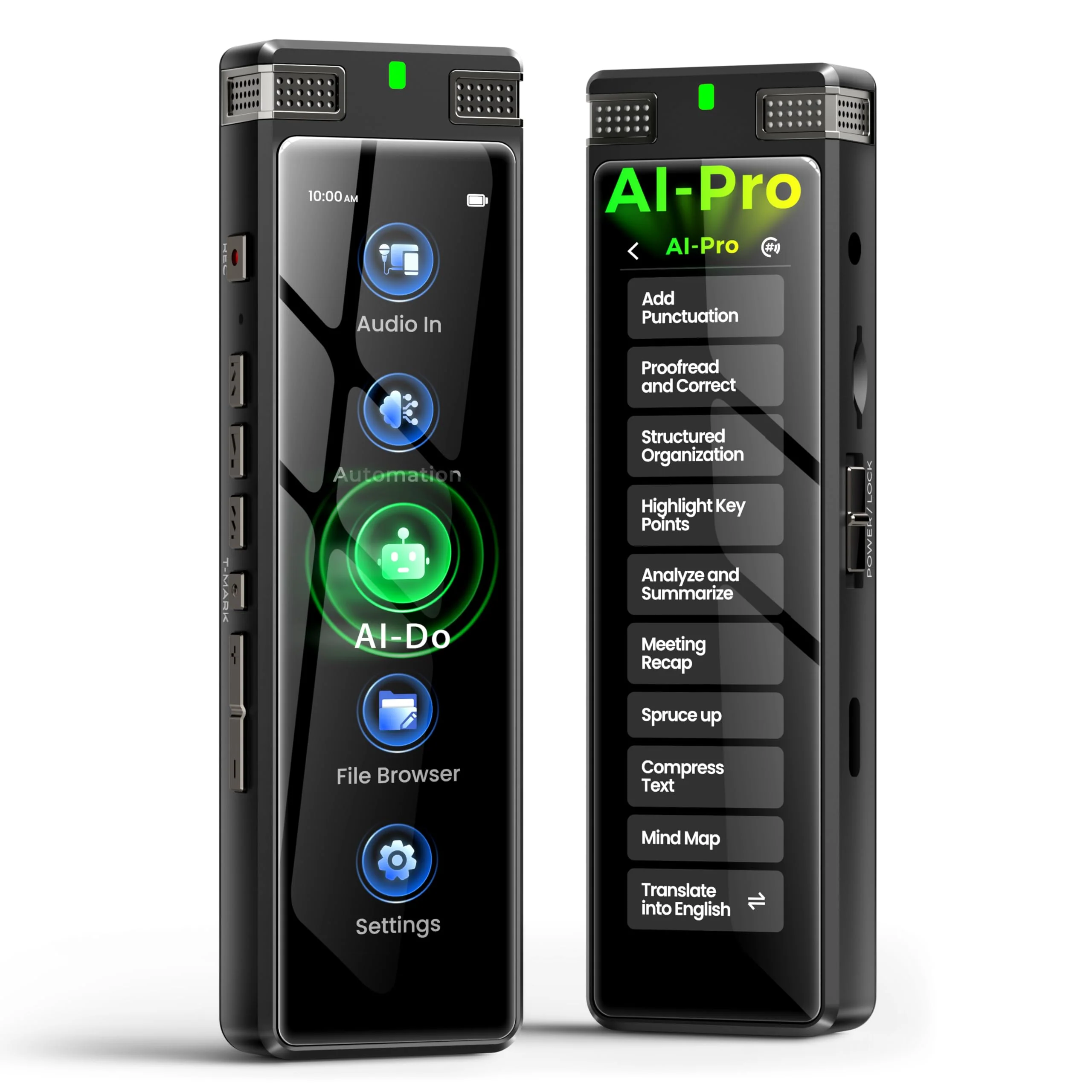 Voice recorders
